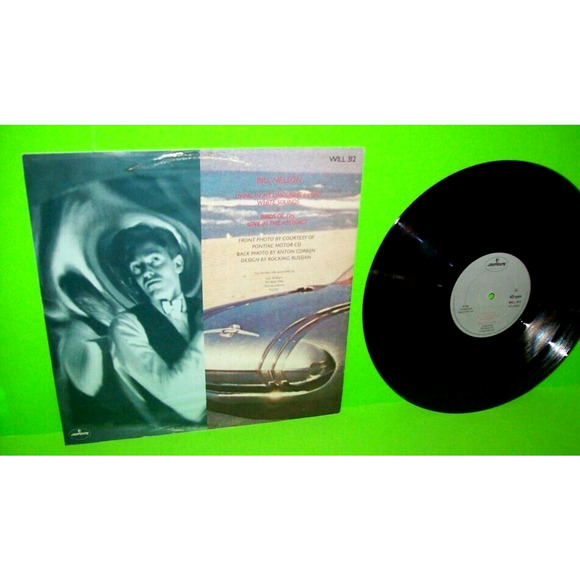 Bill Nelson Living In My Limousine White Sounds Vinyl 12" EP Record Synth-Pop - Picture 2 of 2